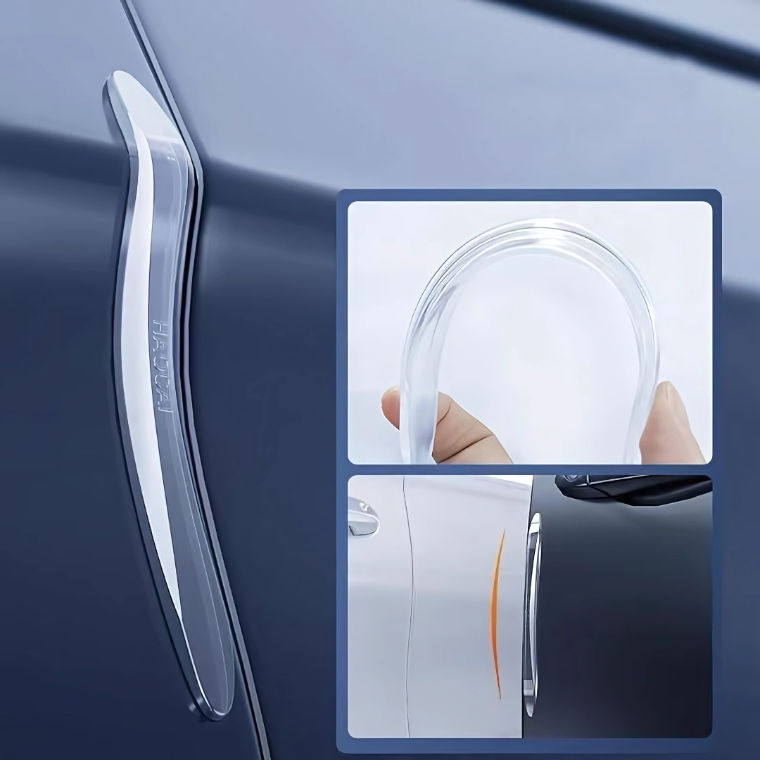SET DE 4 PROTECTOR DE BUMBER TRANSPARENTE (PACK X8) – Protege tu auto sin alterar su diseño
