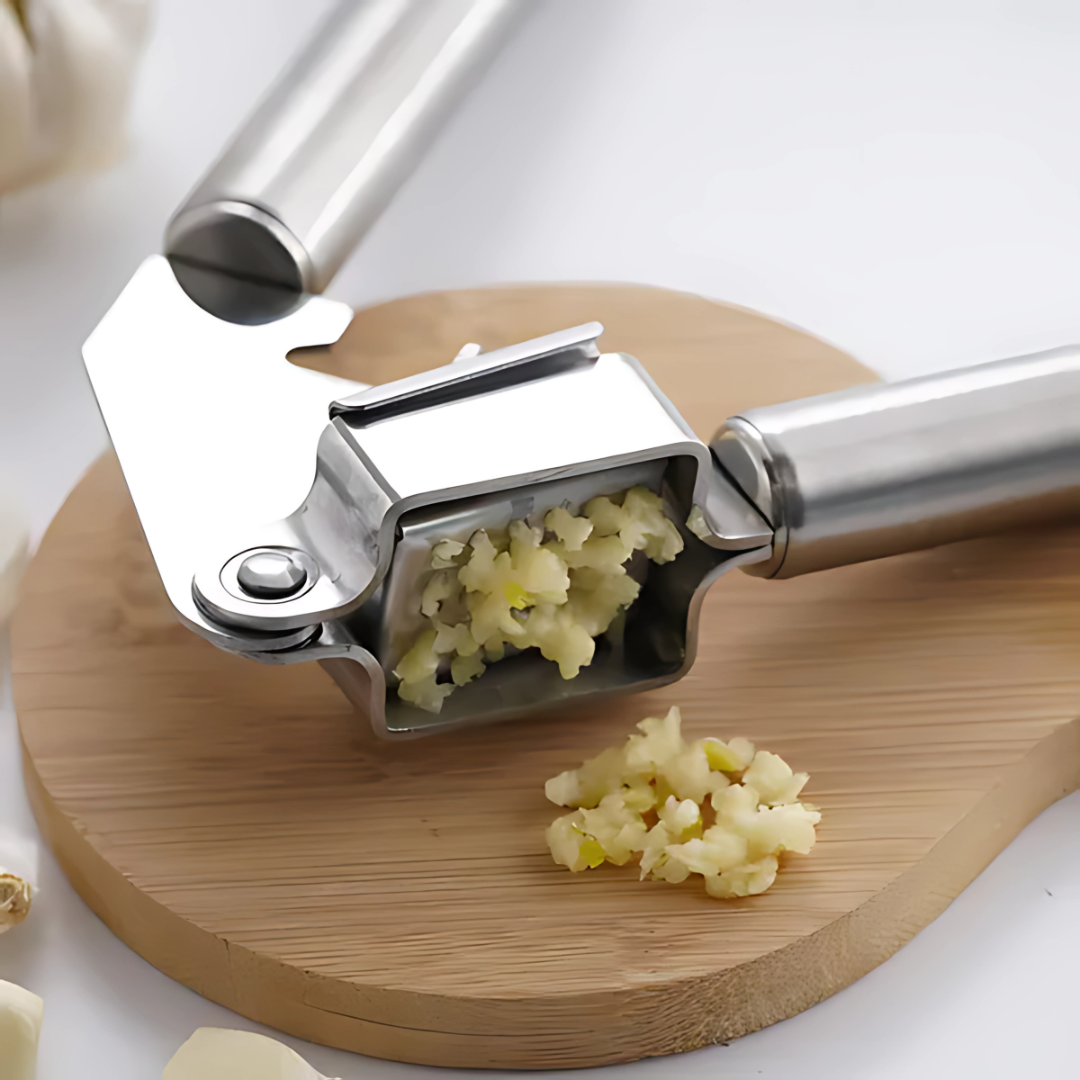 PRENSA MANUAL DE AJO – Ajo fresco y triturado al instante sin esfuerzo