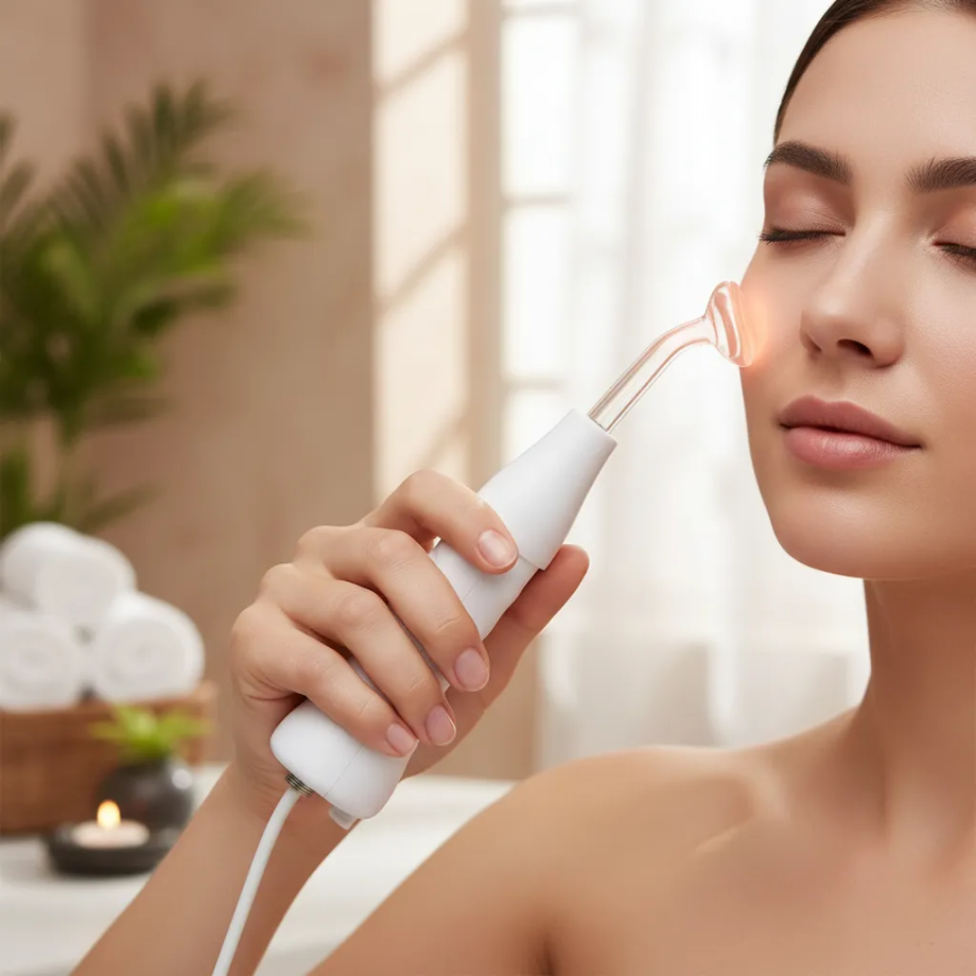 KIT PROFESIONAL ALTA FRECUENCIA – Renovación facial avanzada, piel más uniforme y apariencia revitalizada