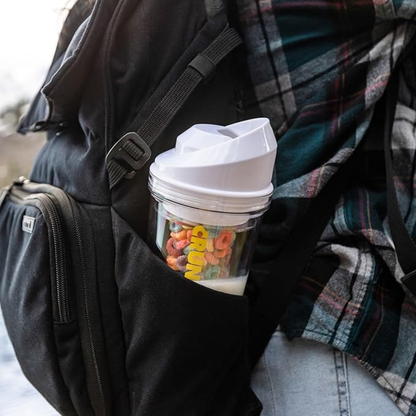 CRUNCH CUP — Tu desayuno crujiente y sin caos en cualquier lugar