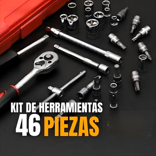 JUEGO DE LLAVES 46 PIEZAS – Reparaciones completas, herramientas precisas y control total en cada trabajo