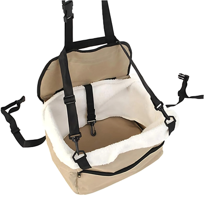 SILLA DE PERRO PARA VEHÍCULO – Viajes seguros y cómodos para tu mascota