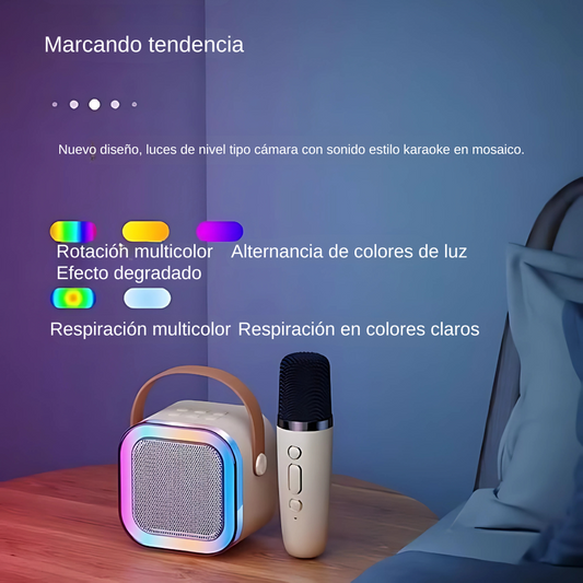 KARAOKE – Diversión portátil para cantar en cualquier momento y lugar
