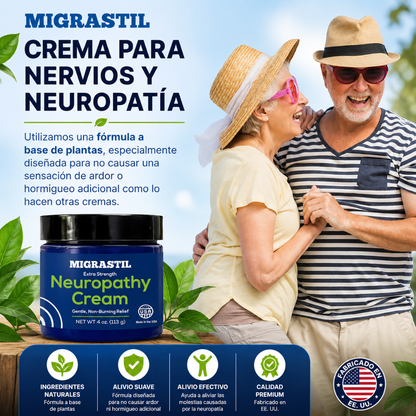 NEUROPATHY CREAM – Alivio para tus pies