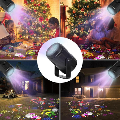 PROYECTOR NAVIDEÑO – Magia, color y espíritu festivo en cada rincón