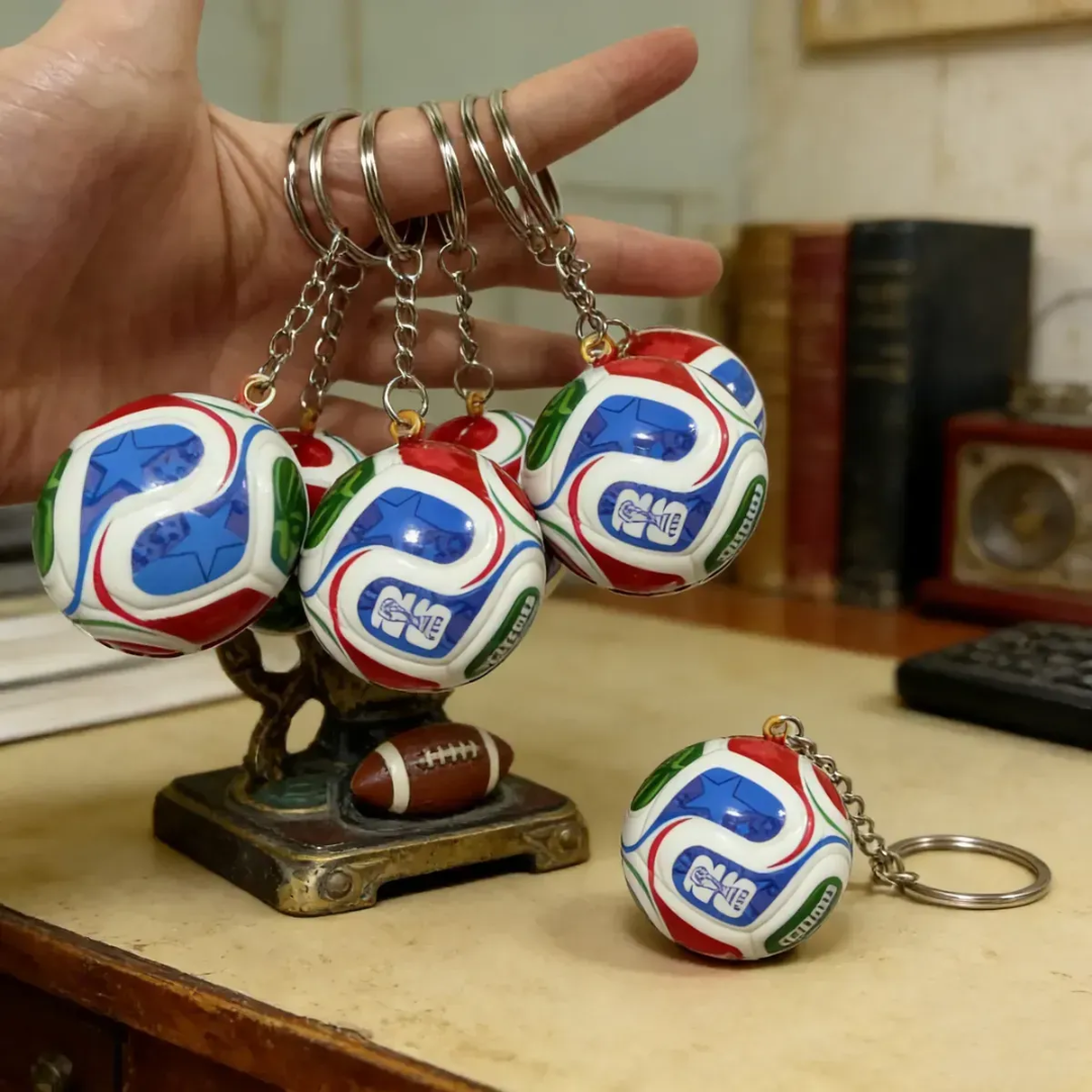 LLAVERO BALÓN MUNDIAL 2026 — El emblema de la máxima pasión futbolera