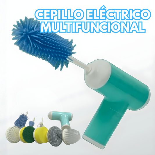 CEPILLO ELÉCTRICO MULTIFUNCIONAL – Limpieza profunda, menos esfuerzo y superficies impecables
