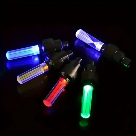 PAR DE LUCES LED PARA VÁLVULA DE LLANTA – Estilo, seguridad y visibilidad en cada recorrido