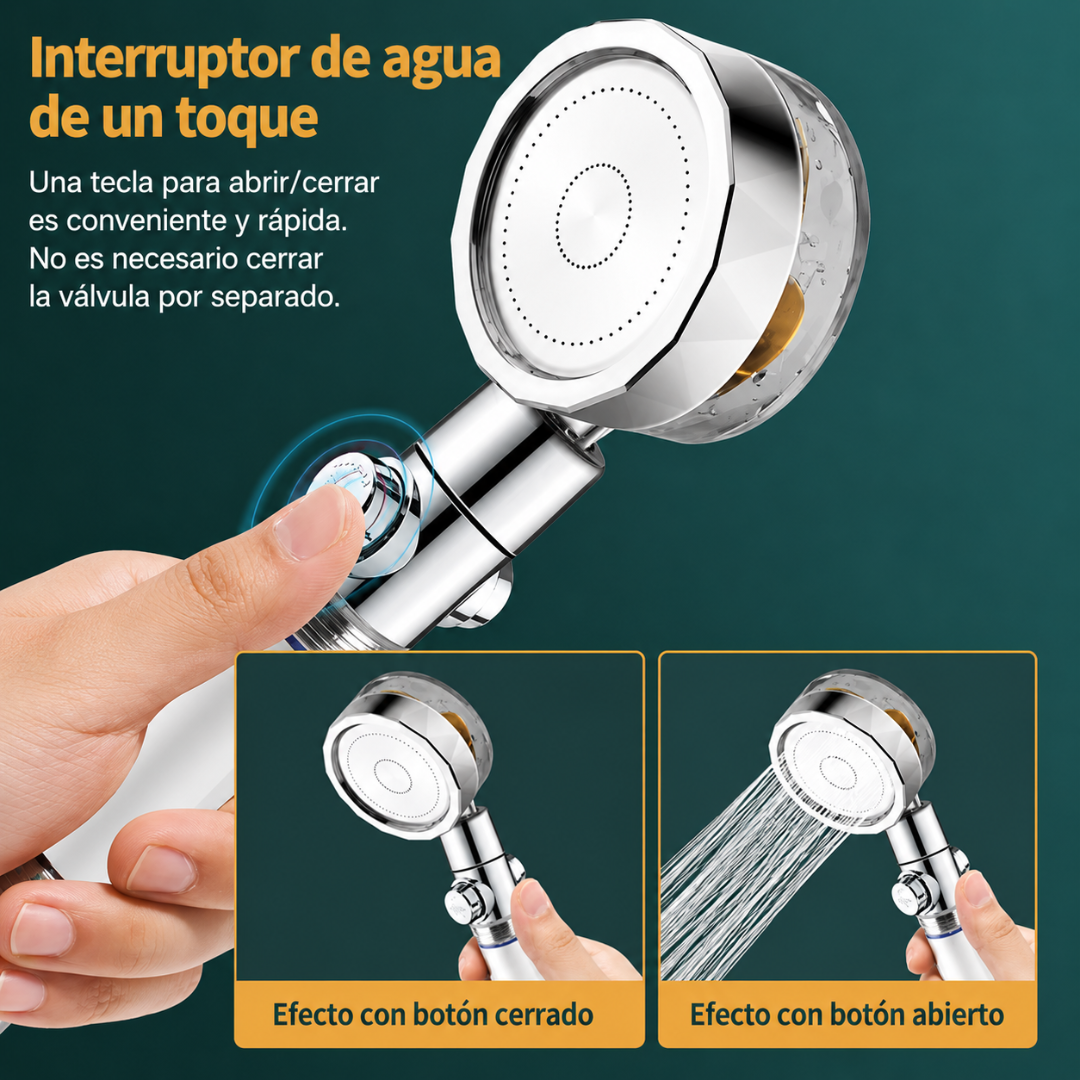 REGADERA ADAPTABLE – Más presión, agua más limpia y una mejor experiencia de baño