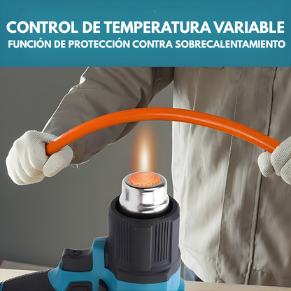 PISTOLA DE CALOR INALÁMBRICA – Calor potente, precisión total y libertad sin cables