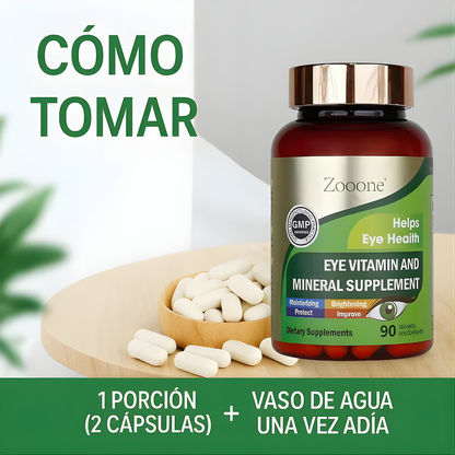 ZOOONE VITA EYES X 90 CÁPSULAS – Apoyo visual diario, cuidado integral y bienestar para tu rutina