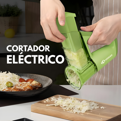 CORATADOR ELÉCTRICO – Corte rápido, precisión uniforme y cocina sin esfuerzo