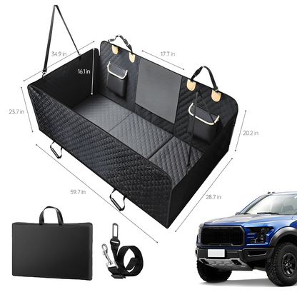 CAPA PROTECTOR DE AUTO – Viajes cómodos y seguros con tu mascota