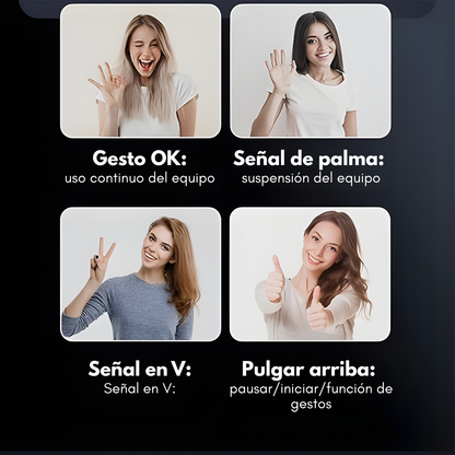 SOPORTE CON SEGUIMIENTO FACIAL – Grabaciones inteligentes, manos libres y enfoque automático en todo momento