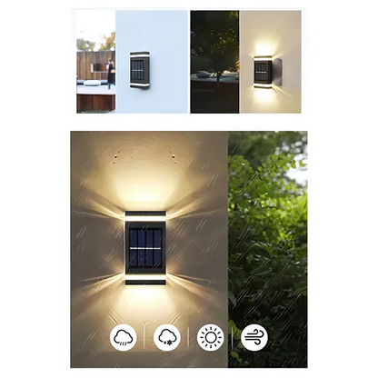 LÁMPARA SENSOR SOLAR (PACK X2) – Ilumina sin cables ni consumo eléctrico