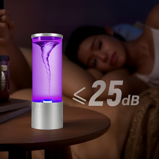 VORTEX LAMP – Iluminación hipnótica, atmósfera relajante y decoración que cautiva