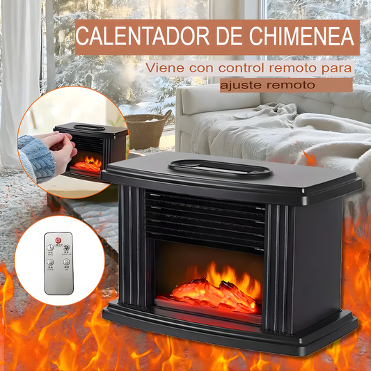 CALEFACTOR FLAME HEATER – Calor envolvente, efecto llama decorativo y confort inmediato