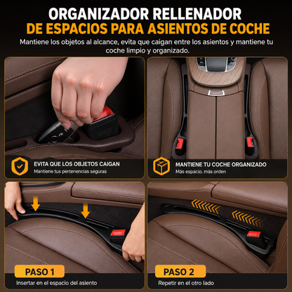 TIRAS RELLENADORAS PARA AUTO – Evita caídas entre asientos