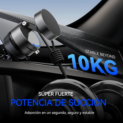 SOPORTE DE TELEFONO MAGNETICO – Mantén tu celular firme, visible y siempre a mano
