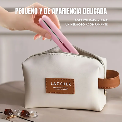 MINI PLANCHITA DE PELO – Cabello liso y definido en minutos, estilo perfecto donde quieras
