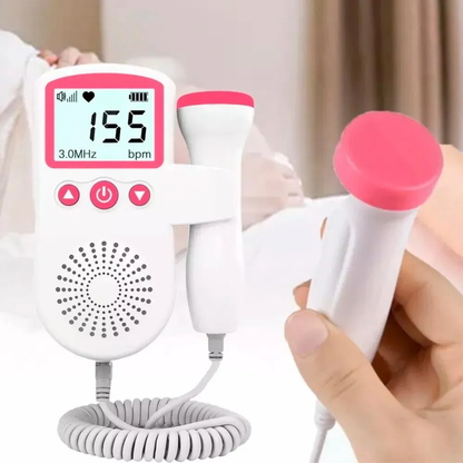 DOPPLER FETAL – Escucha los latidos de tu bebé y conecta con su vida desde casa