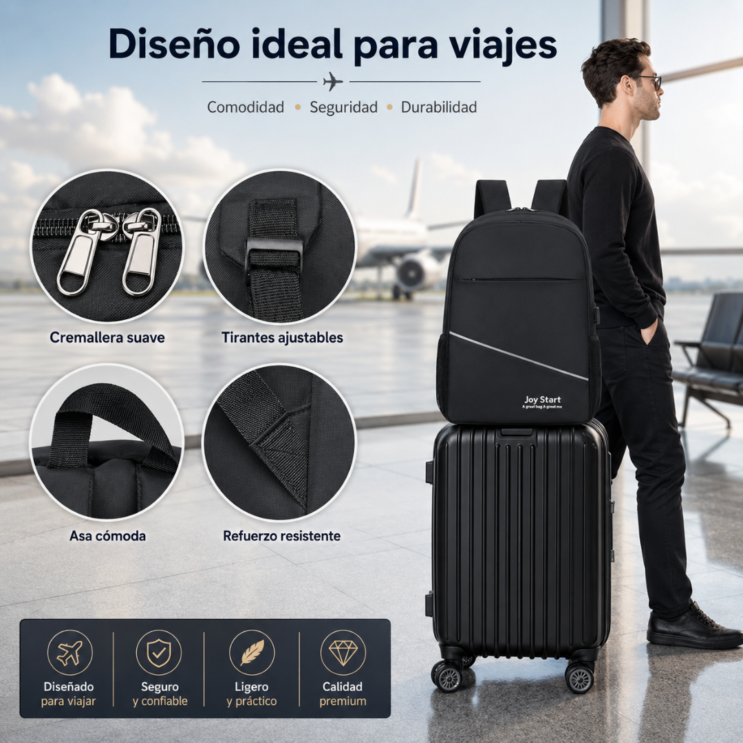 MOCHILA 3PCS – Más espacio, orden y seguridad en cada salida
