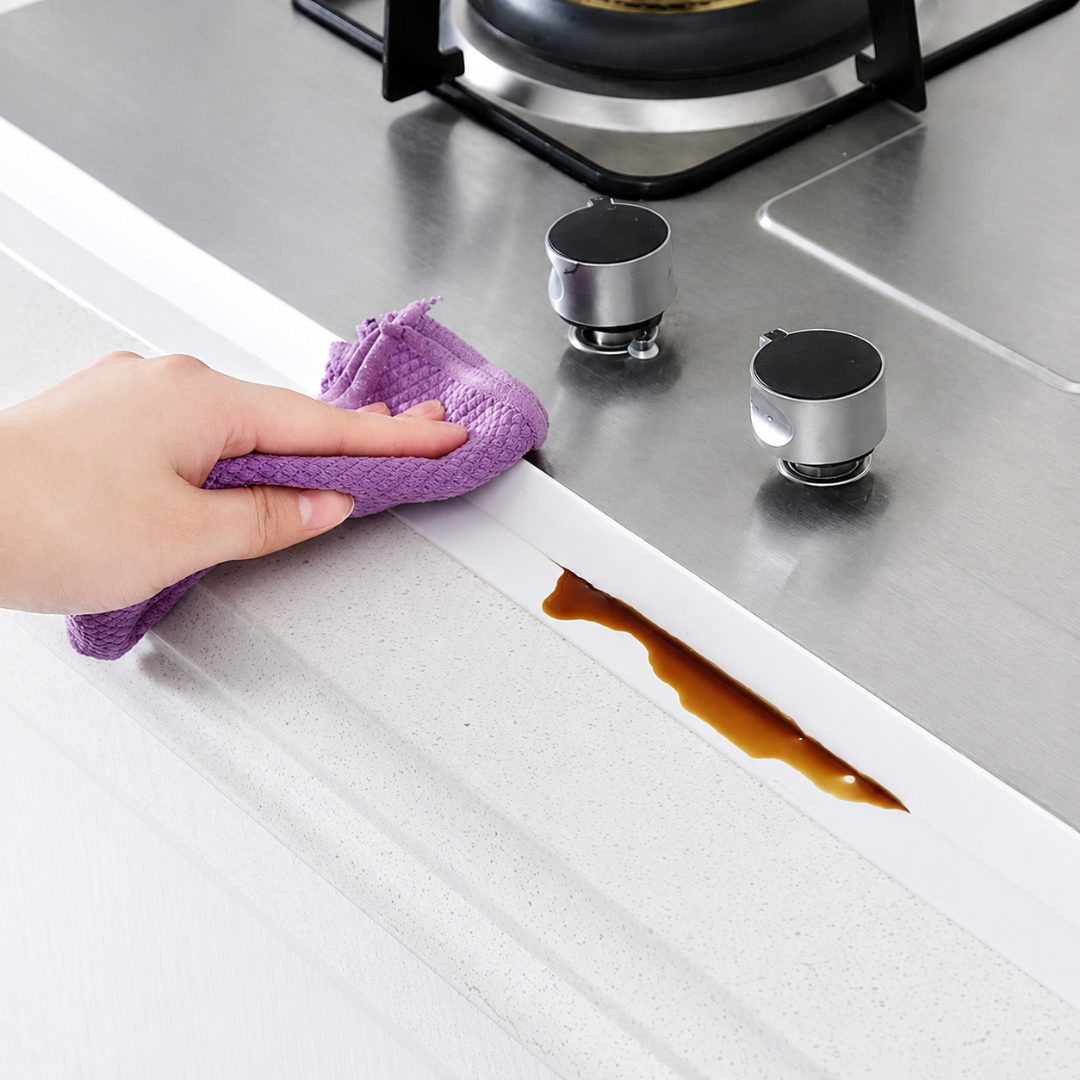 CINTA SELLADORA (PACK x2) — Sella juntas de baño y cocina, bloquea la humedad y previene el hongo de una vez por todas