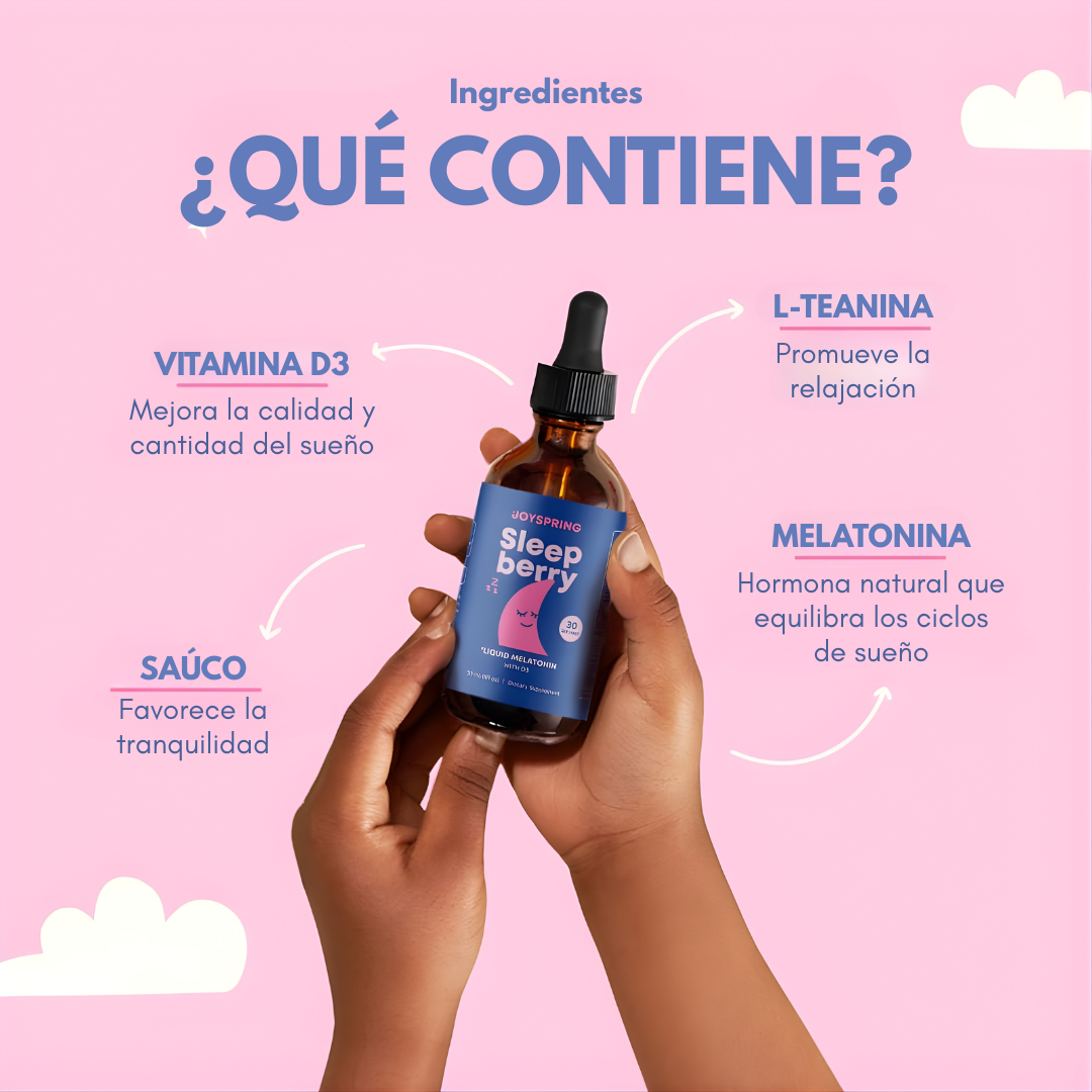 SLEEP BERRY – Descanso tranquilo, rutina nocturna y bienestar para los más pequeños