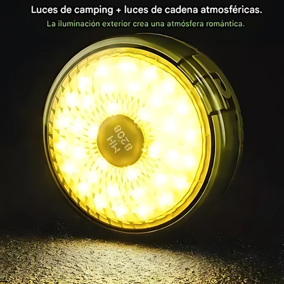 CAMPING LIGTH – Iluminación potente y compacta para cualquier aventura