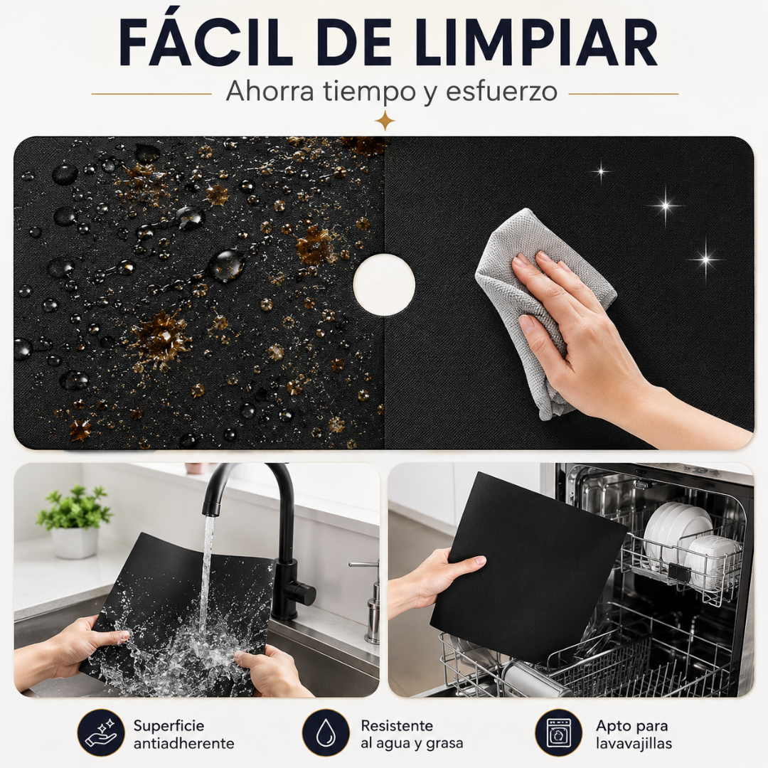 PROTECTOR DE ESTUFA – Cocina más limpia, protección duradera y limpieza sin esfuerzo