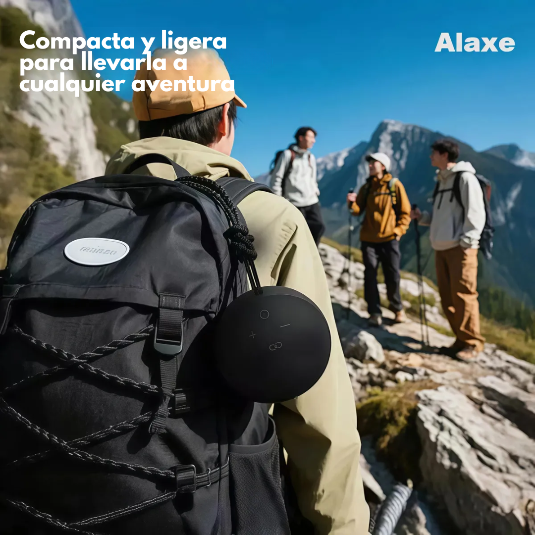 ALAXE PORTABLE WIRELESS SPEAKER – Sonido inteligente, control por voz y entretenimiento en cualquier lugar