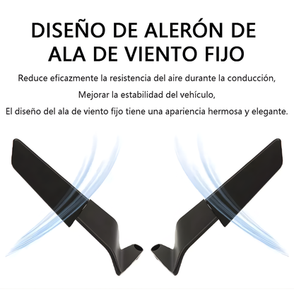 RETROVISORES PARA MOTO — Estilo deportivo y visibilidad total en tu moto
