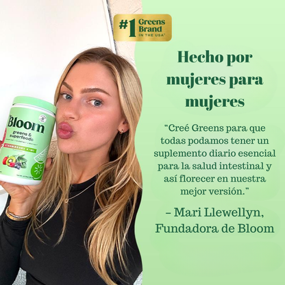 BLOOM X 303 GR - Nutrición natural para digestión ligera, vientre plano y energía duradera
