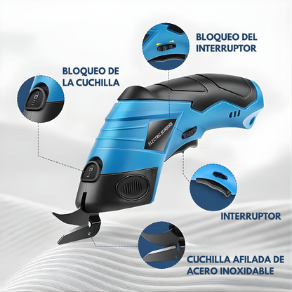 TIJERA ELÉCTRICA – Corte preciso, potencia inmediata y trabajo sin esfuerzo en cualquier material