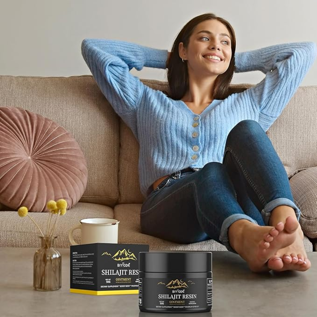 RESINA SHILAJIT PURA DEL HIMALAYA — Energía vital, resistencia y potencia máxima