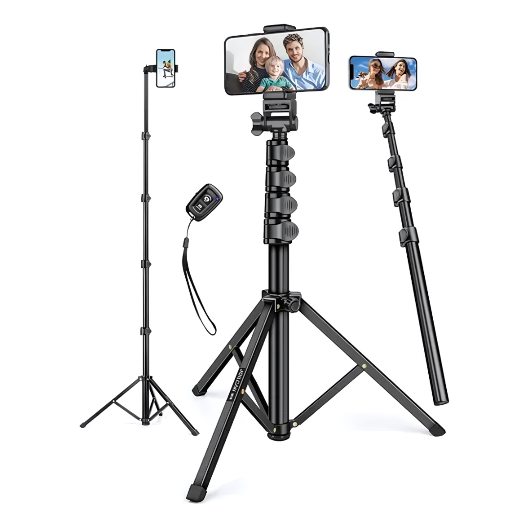 SELFIE STAND 1.6M – Estabilidad profesional para tus mejores tomas