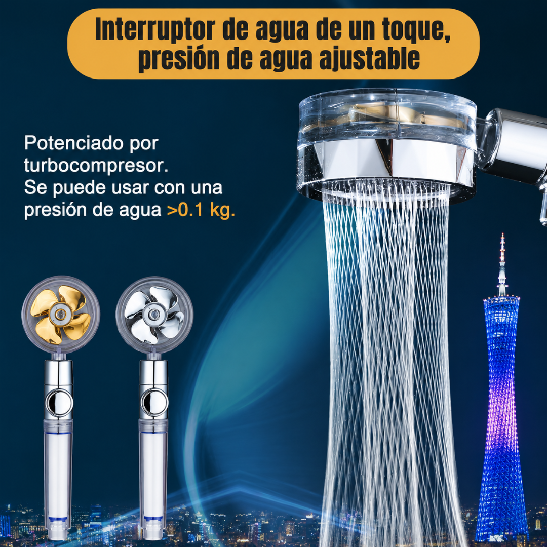 REGADERA ADAPTABLE – Más presión, agua más limpia y una mejor experiencia de baño
