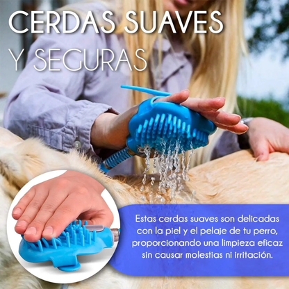 MANGUERA CEPILLO BAÑO PARA PERRO – Baños fáciles, rápidos y sin desastres