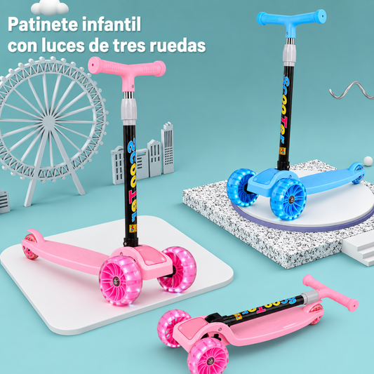 MONOPATÍN AJUSTABLE — La diversión al aire libre que aleja a los niños de las pantallas y los pone a moverse