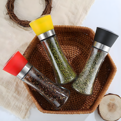 MOLINILLO DE SAL O PIMIENTA – Sabor recién molido, control perfecto y estilo en tu mesa