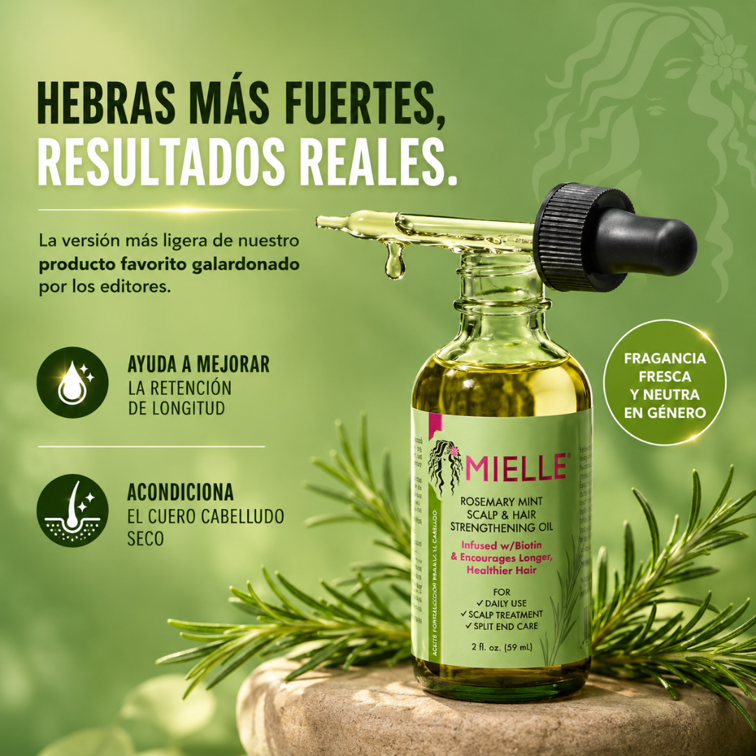 MIELLE – Fortaleza, hidratación y brillo