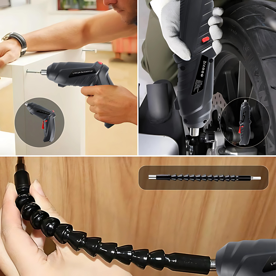 DESTORNILLADOR INALÁMBRICO 47 PZS – Potencia y precisión en tus manos