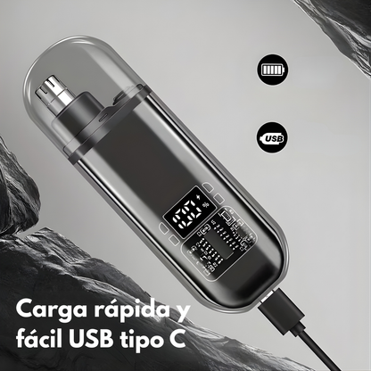 CORTADOR DE VELLO NASAL – Precisión segura, higiene personal y cuidado discreto en segundos
