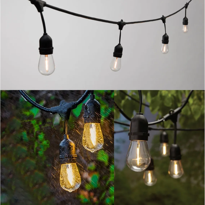 SERIE DE 10 LUCES LED — Transforma cualquier espacio con luz cálida