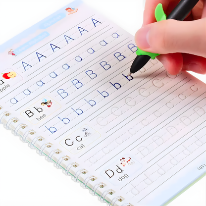 MAGIC PRACTICE COPY BOOK – Aprendizaje interactivo, escritura guiada y desarrollo temprano con diversión
