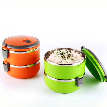 RECIPIENTE LONCHERA DOS LITROS – Más capacidad, frescura prolongada y organización inteligente para tus comidas