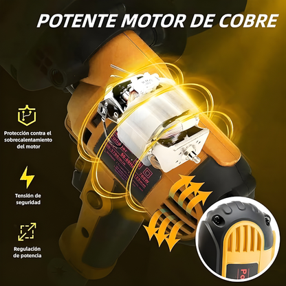 PULIDORA ELÉCTRICA — Brillo profesional, acabado perfecto en cada superficie