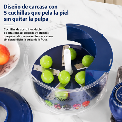 PELADORA DE FRUTA ELÉCTRICA — Pela en segundos lo que antes tardaba minutos