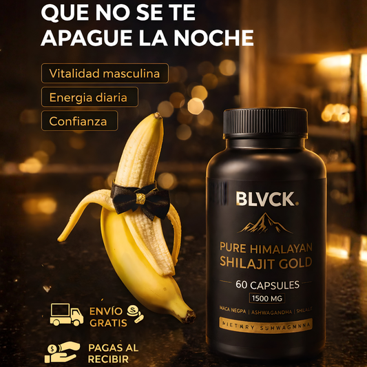 SHILAJIT BLVCK – Energía, rendimiento y vitalidad en tu mejor versión diaria