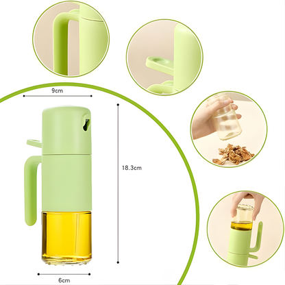 OIL BOTTLE – Dosificación precisa, cocina más saludable y control perfecto del aceite